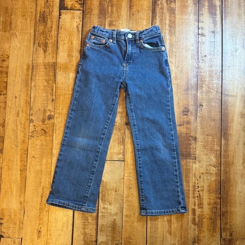 Levis Jeans size 6 wide leg cotton denim spring
